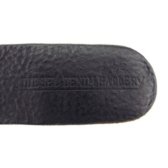 DIESEL belt Black Gold Silver Women Authentic secondhand main image 9